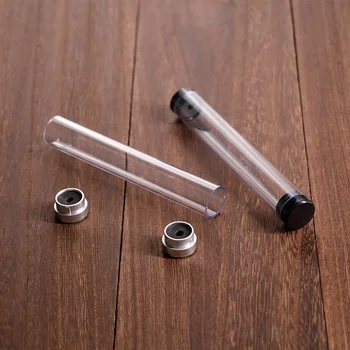 40Pcs Plastikust Silinder Pen Kasti Läbipaistev Akrüül Pintsetid hoiukarpi