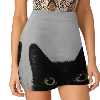 Must Kass Tuli Tõend Pükste Seelik sexy lühike mini seelikud uued riided