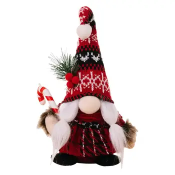 Alalise Näota Gnome Käsitöö Jõulud Gnome Nukud koos Kootud Mütsid Männi Nõela Marju Täis Habe Jumalik Desktop