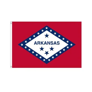 Otseselt Tarne 100% Polüester Arkansas Lipud
