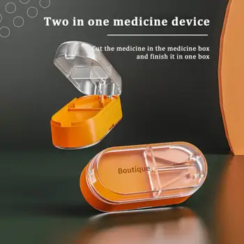 Meditsiin lõikur tablett ladustamise kasti sahtli meditsiini-kast, mugav, läbipaistev väikesed Reisi Väljuvad Leibkonna meditsiin box