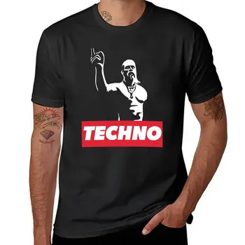 Uus Techno Viking meem legendi techno DJ, raver, klubi, festivali T-Särgi suvel riided suvel topid liiga t-särk meestele