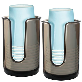 Plastikust Kasutatav Paber Cup Kamber Ladustamiseks Omanik Plastikust Suuvesi Tassi Dispenser topsihoidja Vannituba