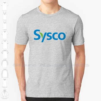 Sysco Logo Vabaaja Streetwear Printida Logo T-Särk Graafiline 100% Puuvill Tee