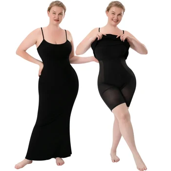 Naiste Kujundamine Bodysuit Koos Rinnahoidja Body Shape Kleit Slimm Talje, Kõhu Kontrolli Hip Tõstja Õmblusteta Shapewear Topelt Tihendus