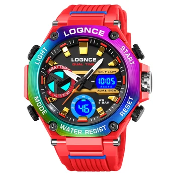 LOQNCE Brändi Meeste Digital Watch Veekindel Kellad, Sport Käekell Dual Aja näit Vaata Mees Relogio Masculino reloj hombre