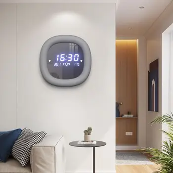 Uus Moodne Lihtne Kodus Elektroonilise Kuupäeva näidik Kella Seinale riputatud Loominguline Kella kella