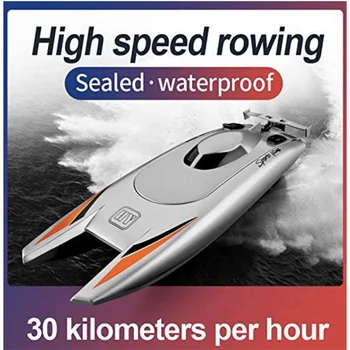 2.4 ghz 4ch Electric Rc Racing Laevade 25km/h Dual Motor Rc Kiirus Paat suurel Kiirusel Remote Control Võidusõidu Laeva Lapsed Täiskasvanute Mänguasjad