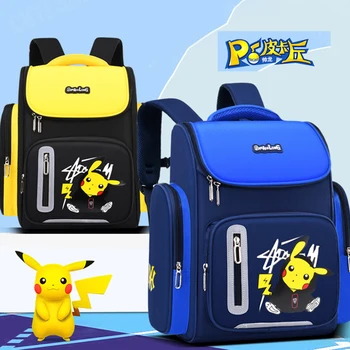 Pokemon Õpilase Koolikott Anime Pikachu Poisid Cartoon Laste Seljakott Ruumi Koolikotti Peegeldav Veekindel Hingav Kingitus Kott