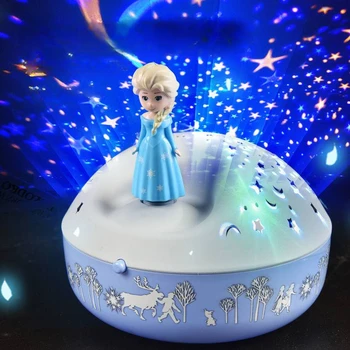 Disney lapsed Külmutatud 2 printsess elsa Muusika Box koos kinkekarbis Printsess armas Mänguasi Arvandmed Tüdruk Sünnipäev mänguasi kingitus