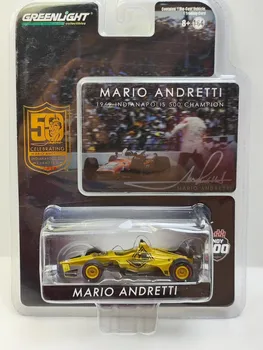 Nicce 1:64 Mario Andretti 50. Aastapäeva Indianapolis 500 MEISTER Auto Mudel Diecast Metal Sulamist Mudel Auto Mänguasjad